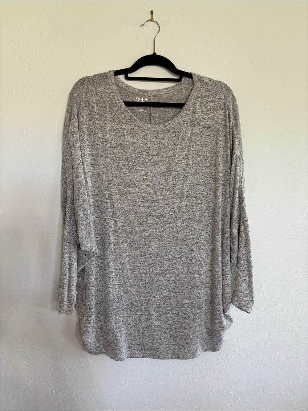 Maurices Heather Gray Knit Top